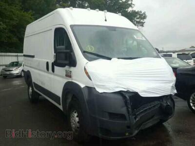 2017 RAM PROMASTER, белый — VIN 3C6TRVBG8HE502730, Copart