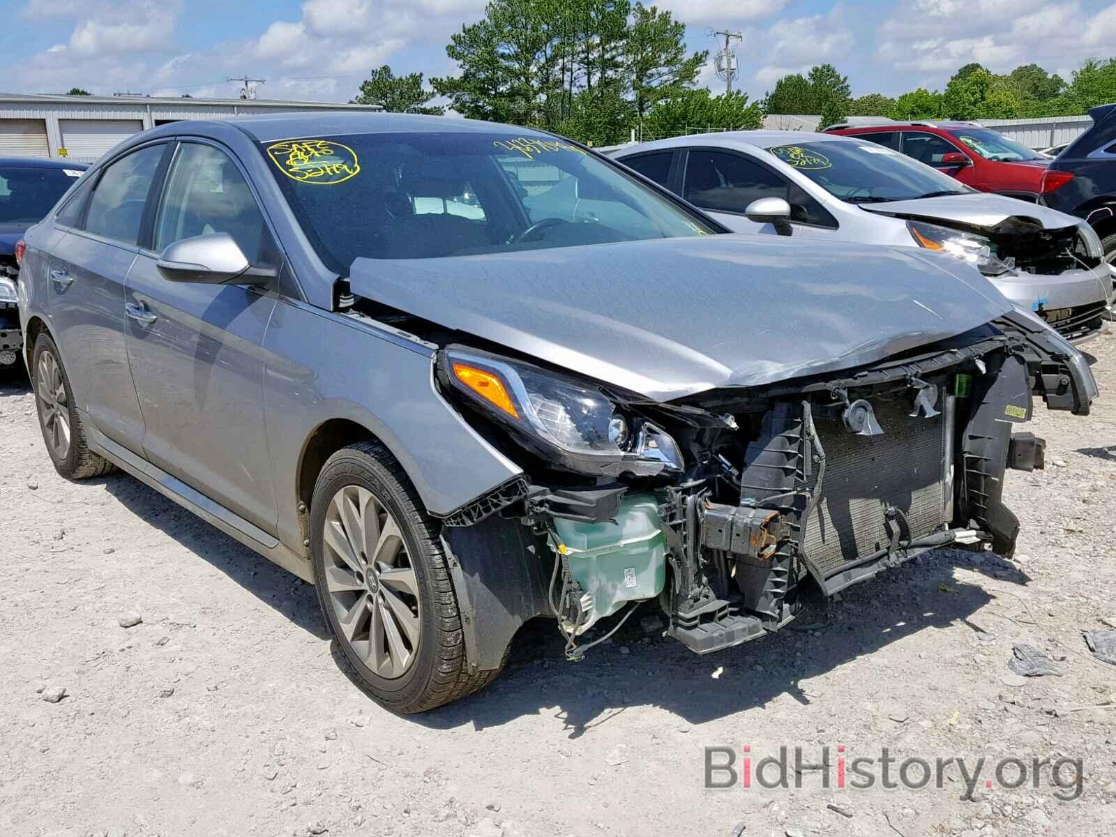 Photo 5NPE34AF1FH109635 - HYUNDAI SONATA 2015