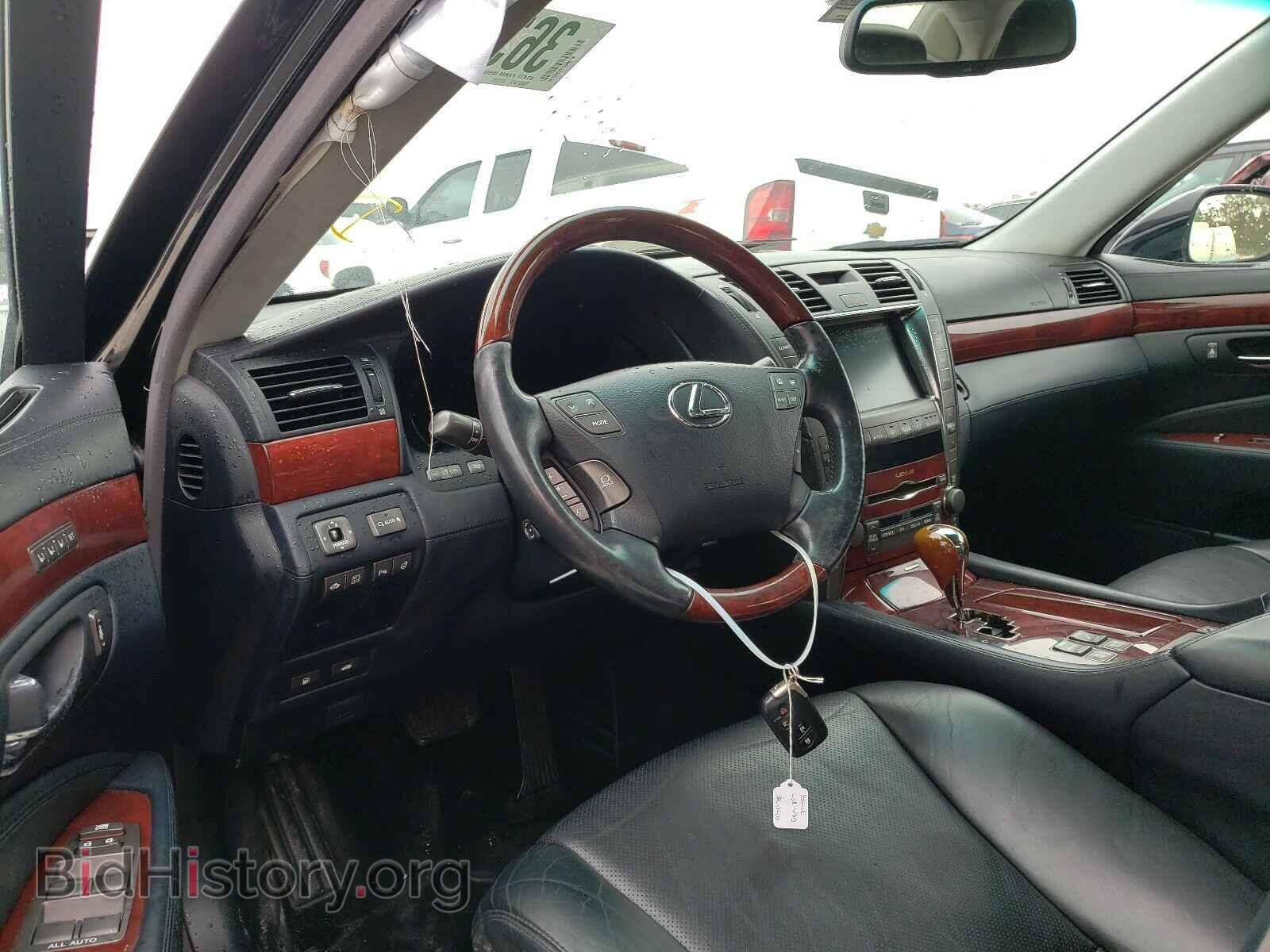2008 LEXUS LS600 - VIN: JTHDU46F885004240 - Фото 9