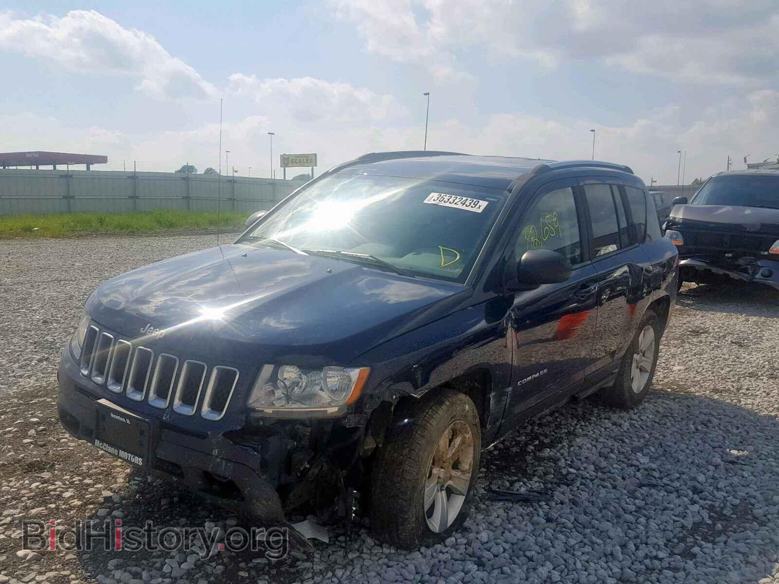 2013 JEEP COMPASS LA - VIN: 1C4NJDEB9DD168481 - Фото 2