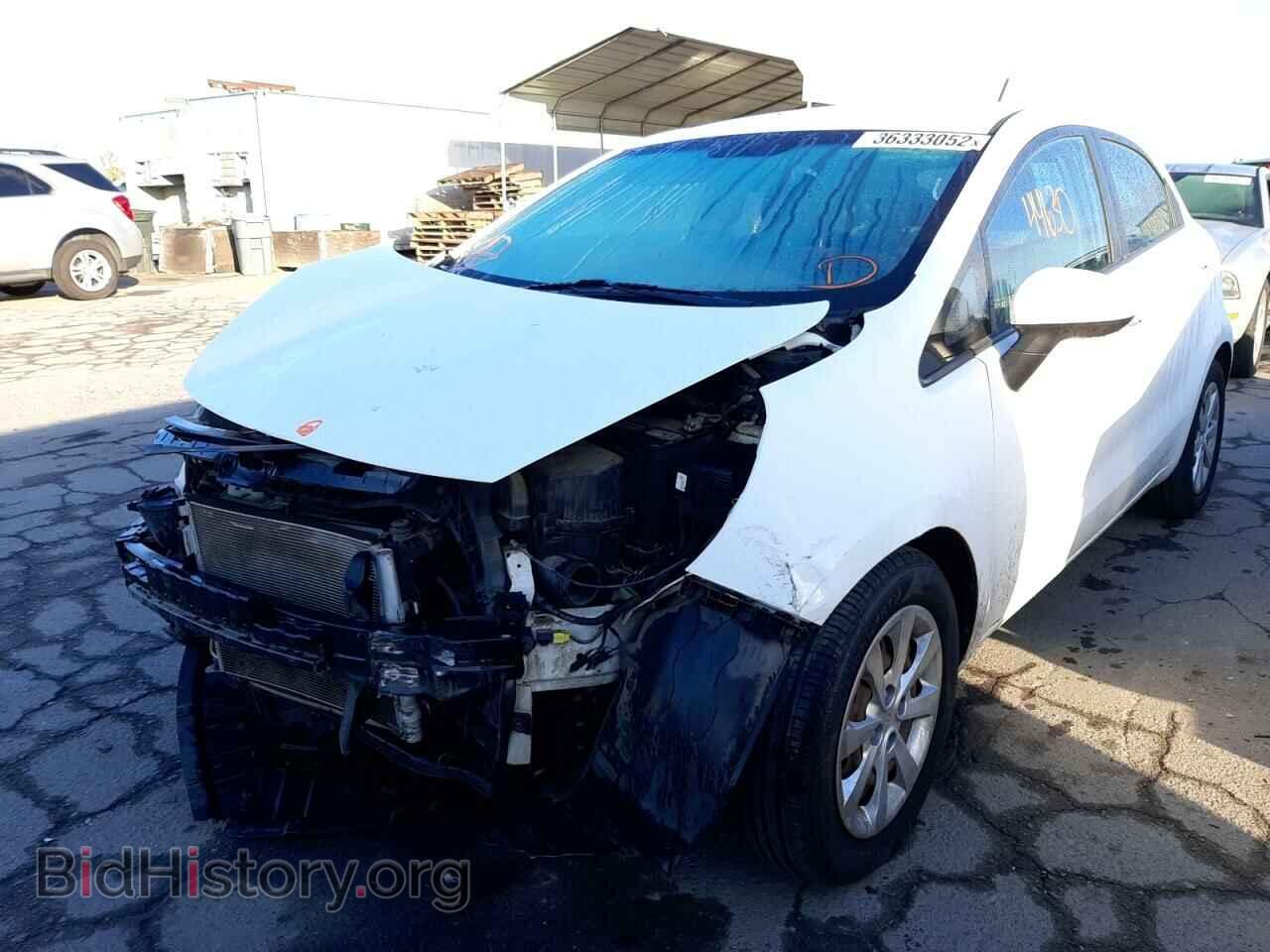 2013 KIA RIO - VIN: KNADM5A36D6180564 - Фото 2