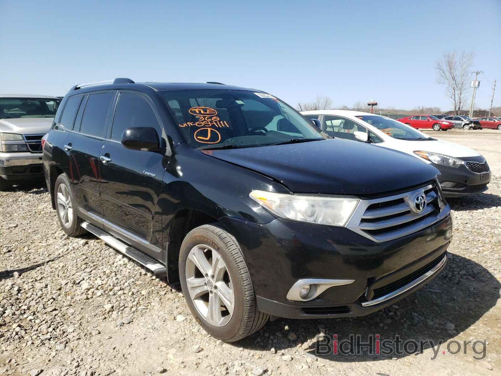 Photo 5TDYK3EH4CS054111 - TOYOTA HIGHLANDER 2012