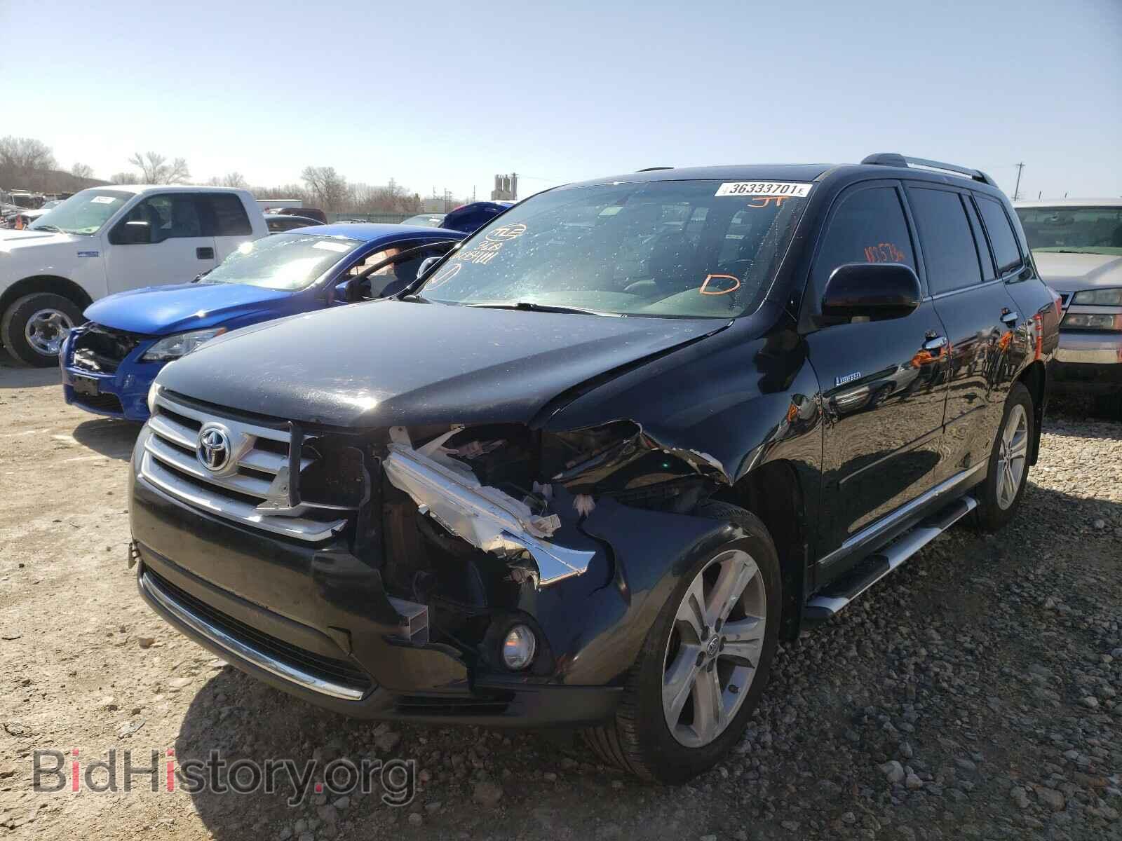 2012 TOYOTA HIGHLANDER - VIN: 5TDYK3EH4CS054111 - Фото 2