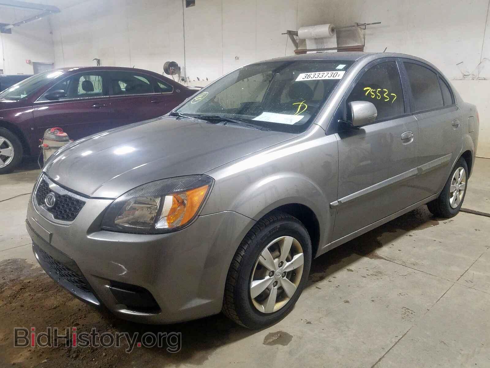 2011 KIA RIO BASE - VIN: KNADH4A36B6960916 - Фото 2
