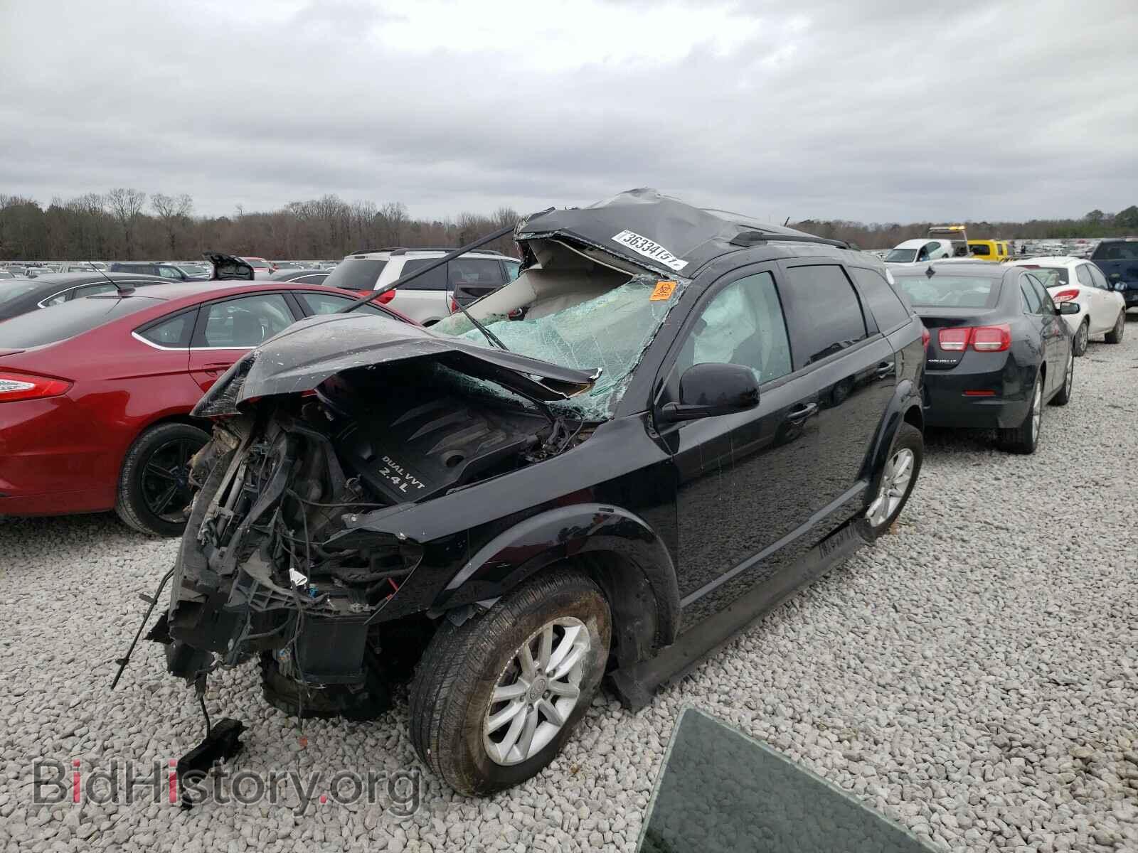 2015 DODGE JOURNEY - VIN: 3C4PDCBBXFT537487 - Фото 2