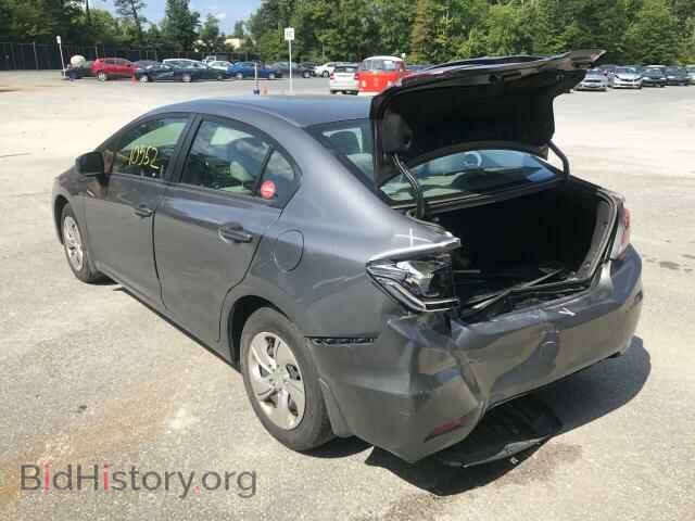 2013 HONDA CIVIC - VIN: 19XFB2F53DE262997 - Фото 3