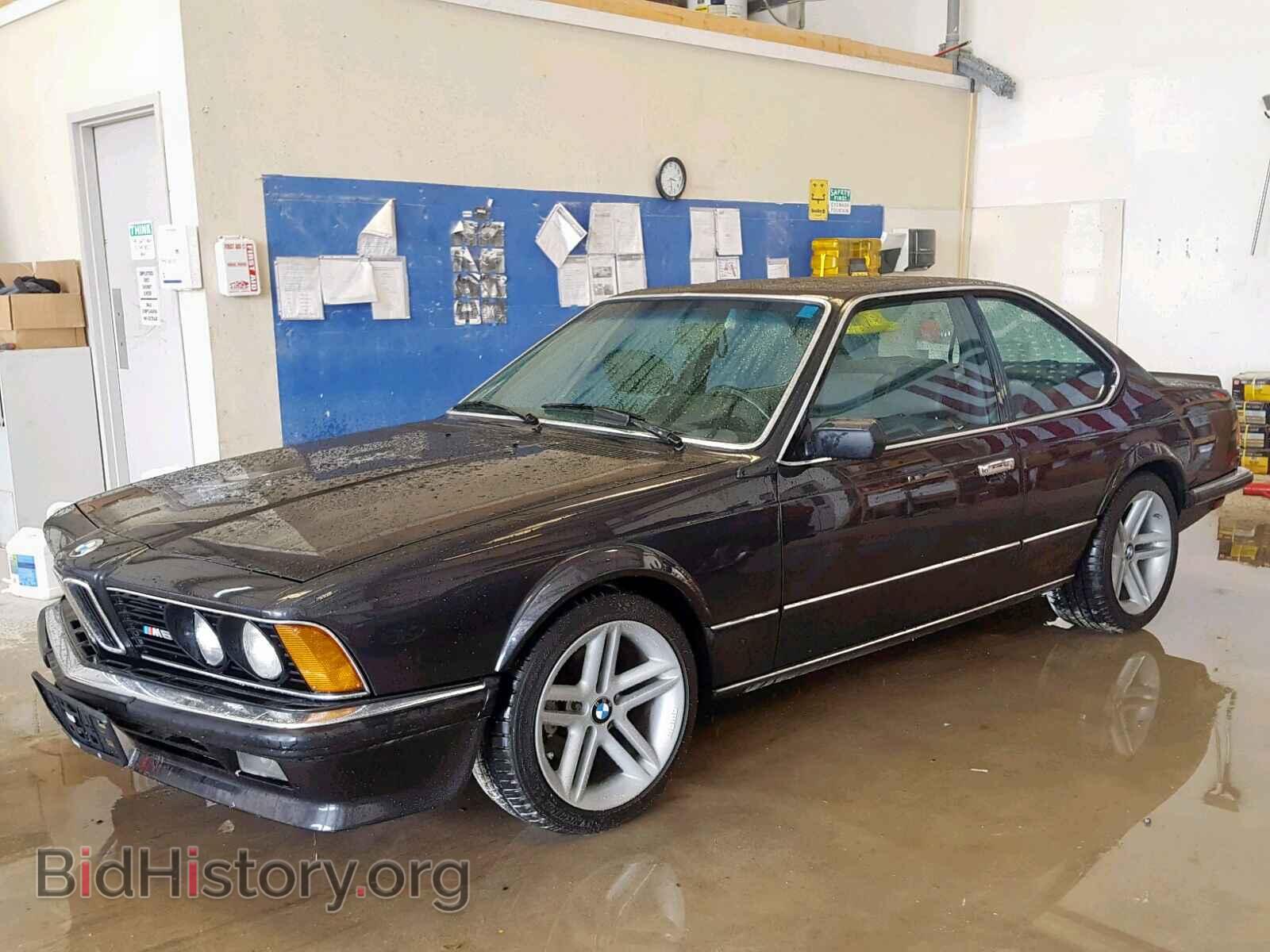 1985 BMW M6 - VIN: WBAEE310201052115 - Фото 2