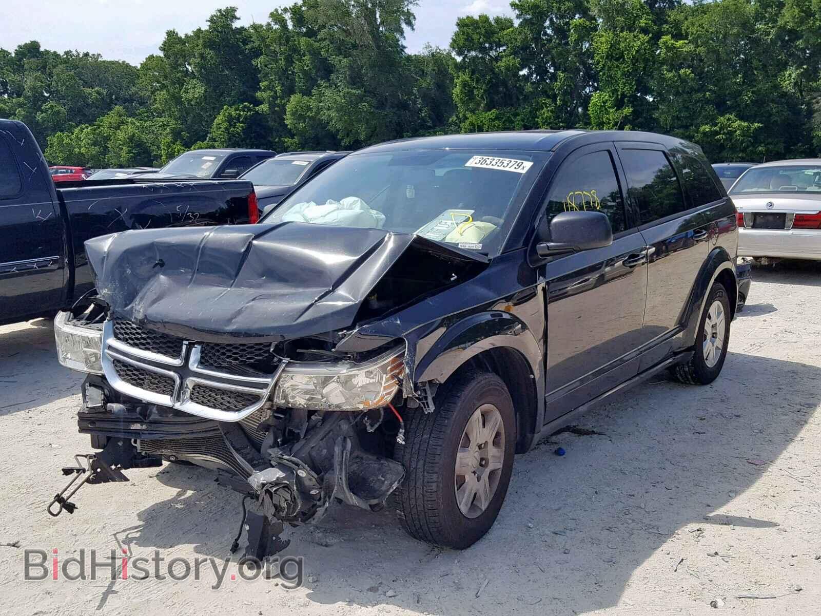 2012 DODGE JOURNEY SE - VIN: 3C4PDCAB4CT341123 - Фото 2