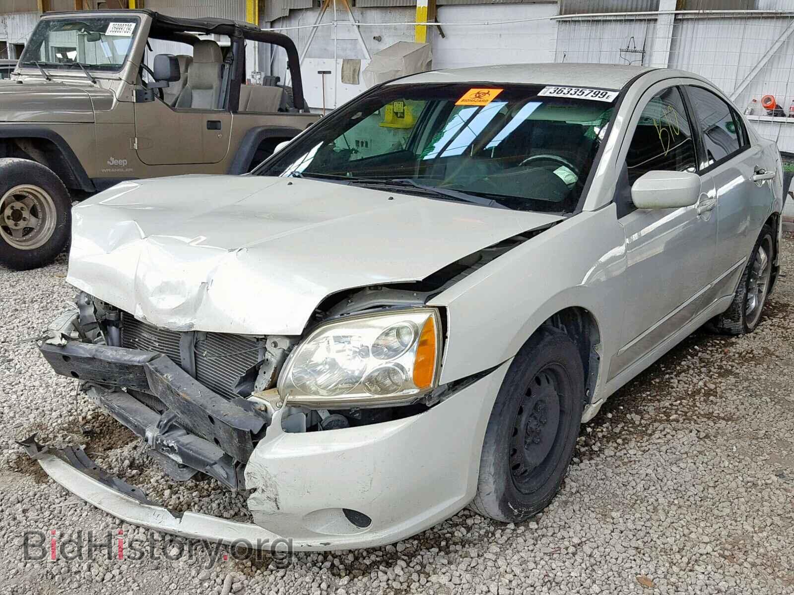 2006 MITSUBISHI GALANT - VIN: 4A3AB56F46E046785 - Фото 2