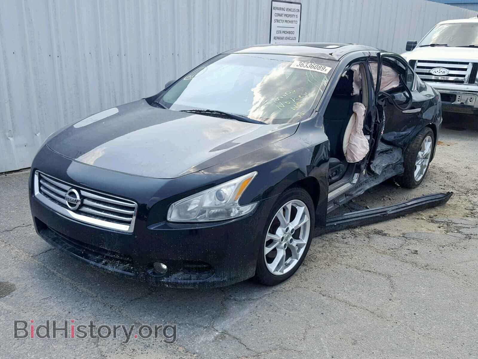 2012 NISSAN MAXIMA S - VIN: 1N4AA5AP5CC852458 - Фото 2