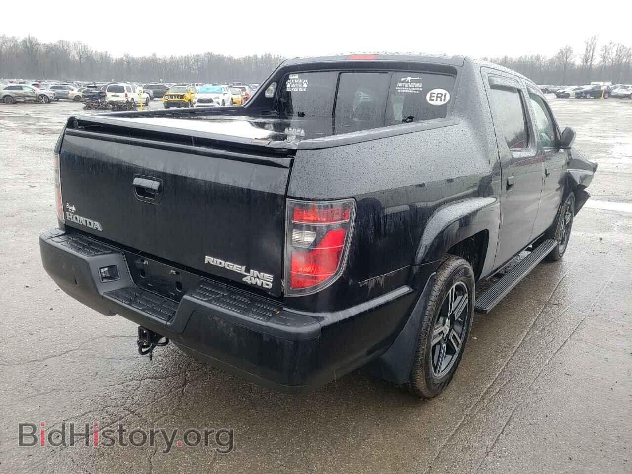 2014 HONDA RIDGELINE - VIN: 5FPYK1F70EB011832 - Фото 4