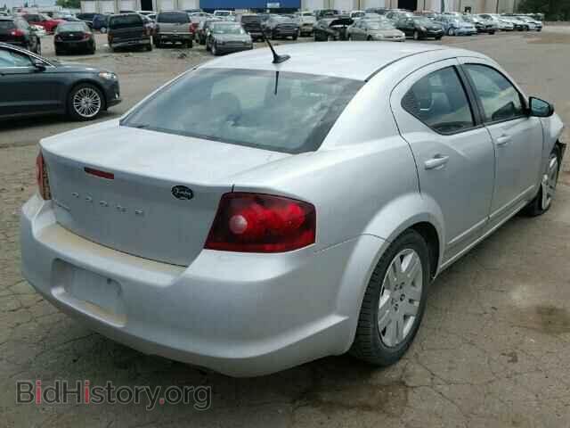 2012 DODGE AVENGER - VIN: 1C3CDZAB8CN324167 - Фото 4