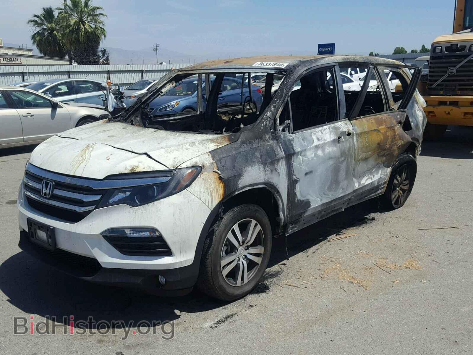 2017 HONDA PILOT EX - VIN: 5FNYF5H34HB032279 - Photo 2
