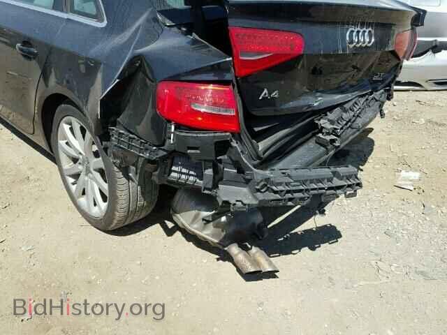 2013 AUDI A4 - VIN: WAUFFAFL7DN035592 - Фото 9