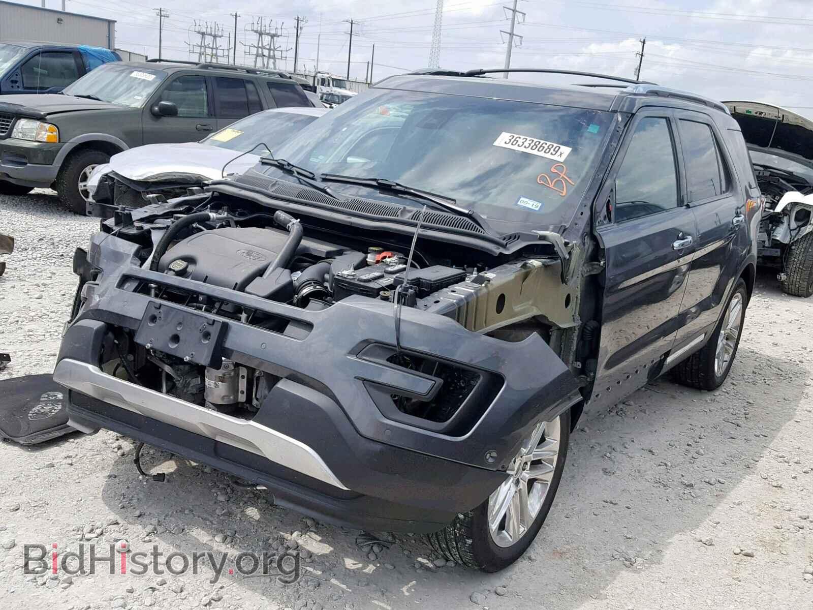 2017 FORD EXPLORER L - VIN: 1FM5K7F84HGA86899 - Фото 2