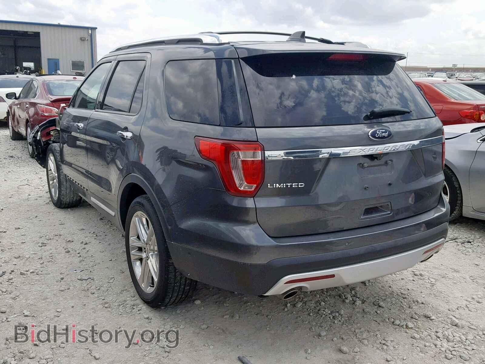2017 FORD EXPLORER L - VIN: 1FM5K7F84HGA86899 - Фото 3