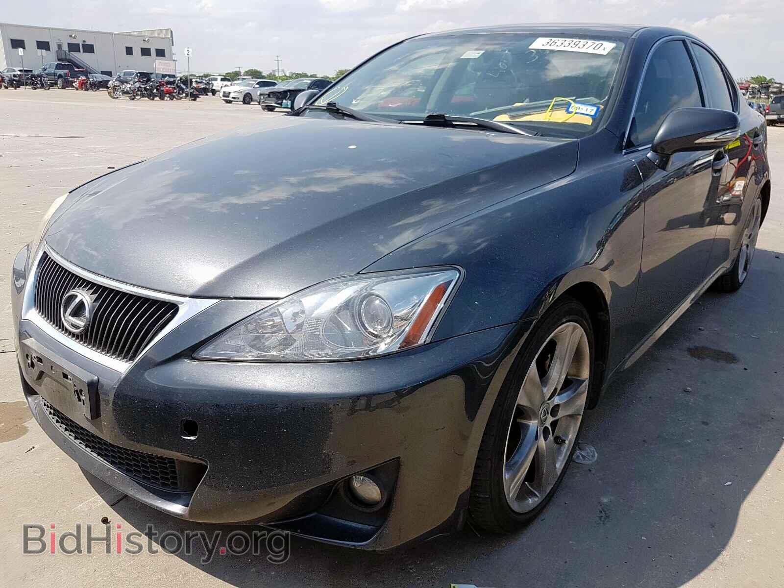 2011 LEXUS IS - VIN: JTHBF5C24B5136136 - Фото 2