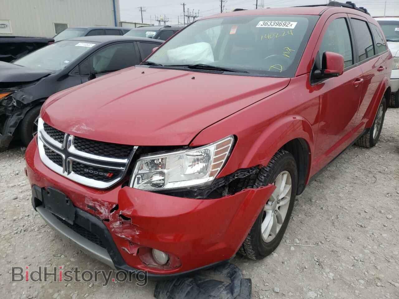 2016 DODGE JOURNEY - VIN: 3C4PDCCB9GT140224 - Фото 2