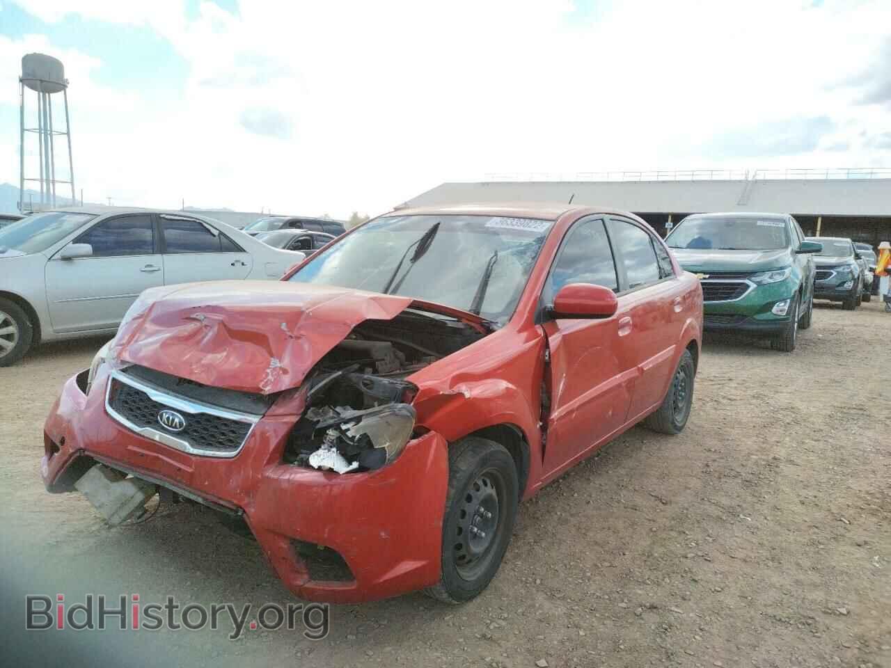 2010 KIA RIO - VIN: KNADH4A31A6692100 - Фото 2