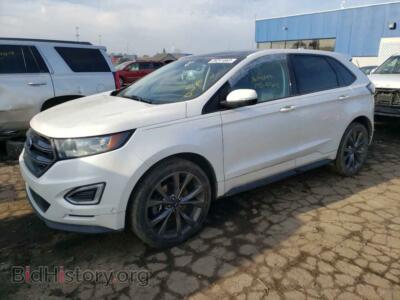 2016 Ford EDGE Edge Sport, белый — VIN 2FMPK4AP1GBC13314, Copart
