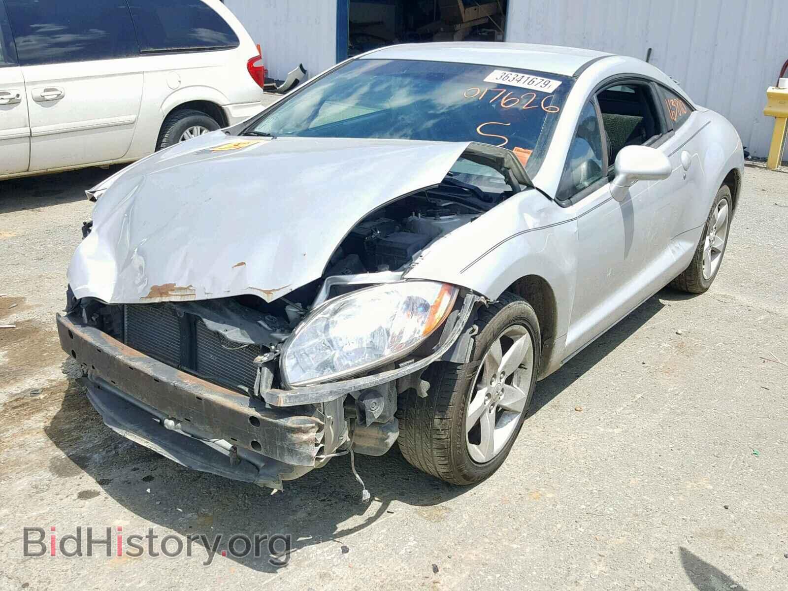 2007 MITSUBISHI ECLIPSE - VIN: 4A3AK24F07E017626 - Photo 2