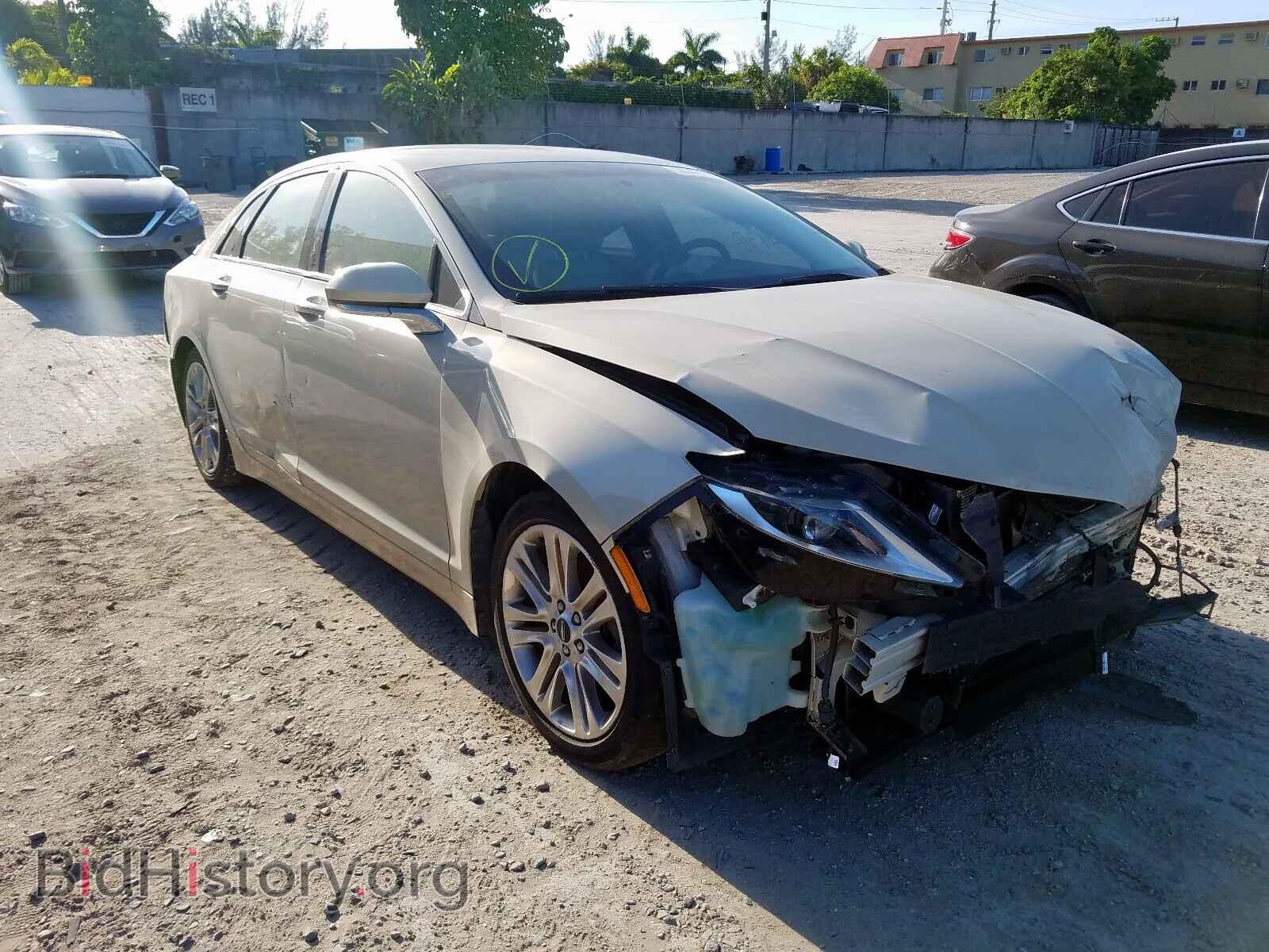 Фотография 3LN6L2LU2FR629081 - LINCOLN MKZ 2015