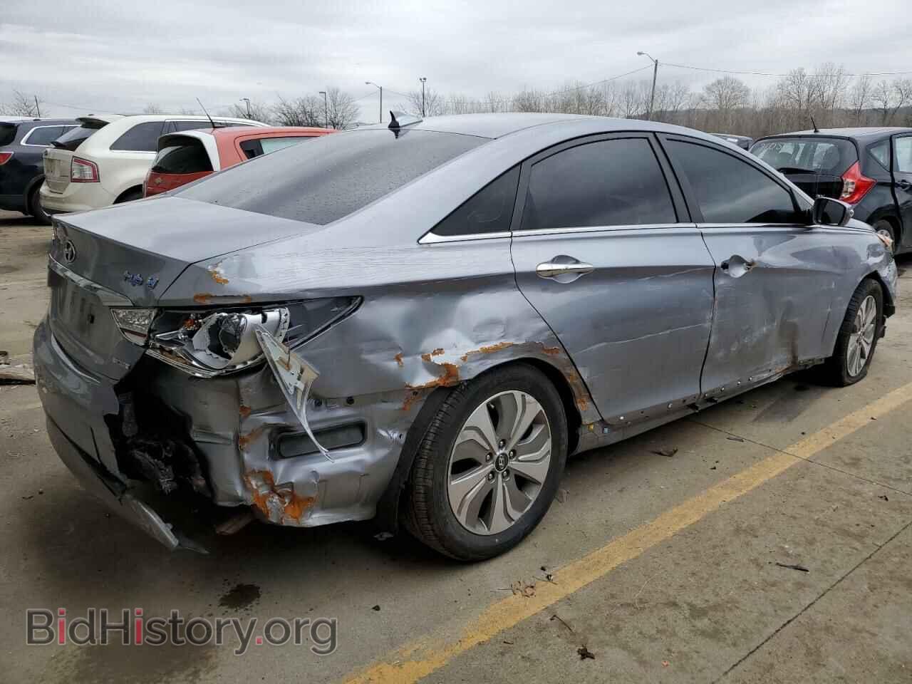 2014 HYUNDAI SONATA - VIN: KMHEC4A45EA112683 - Фото 3