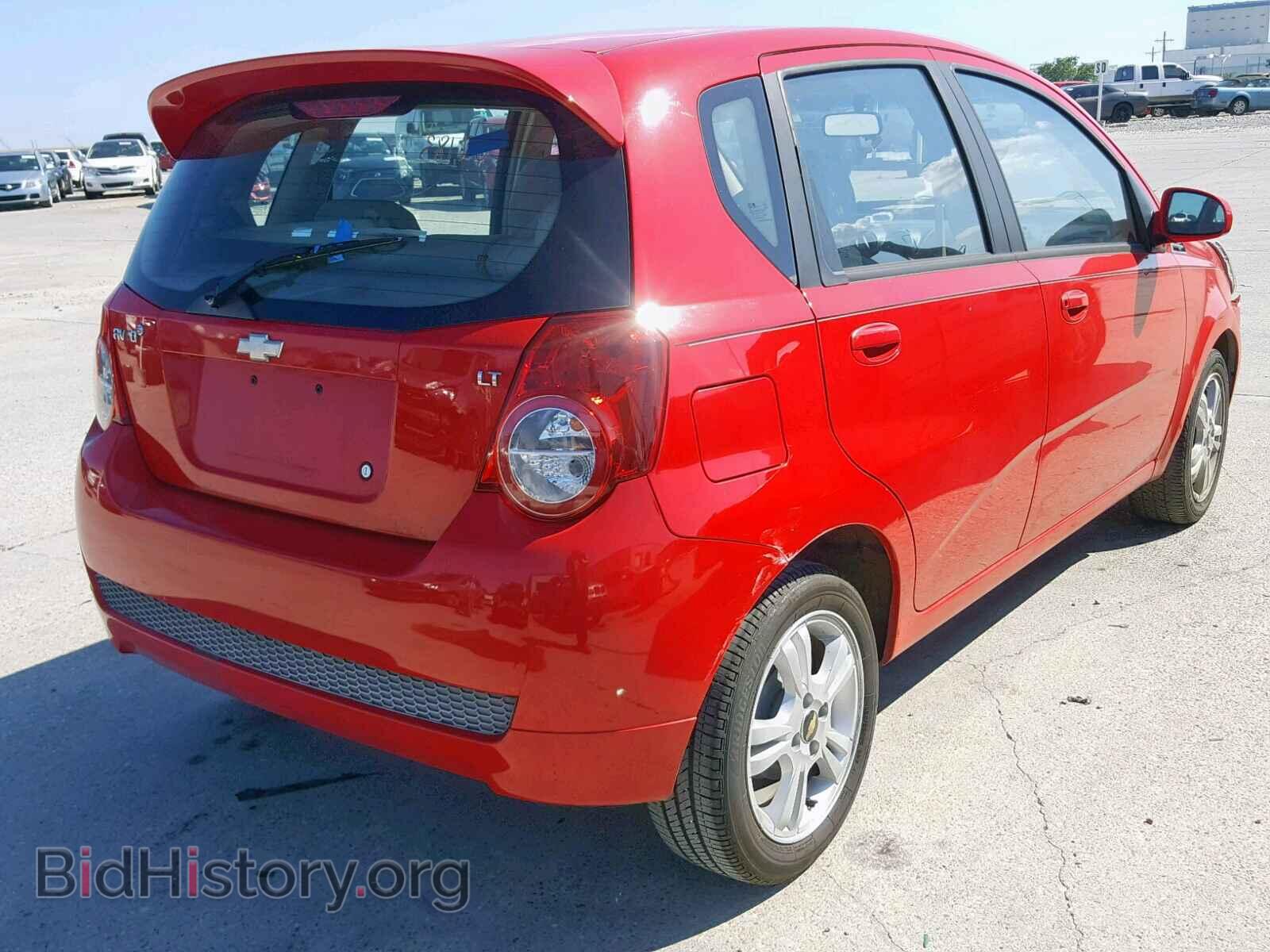 2011 CHEVROLET AVEO - VIN: KL1TD6DE5BB145687 - Фото 4
