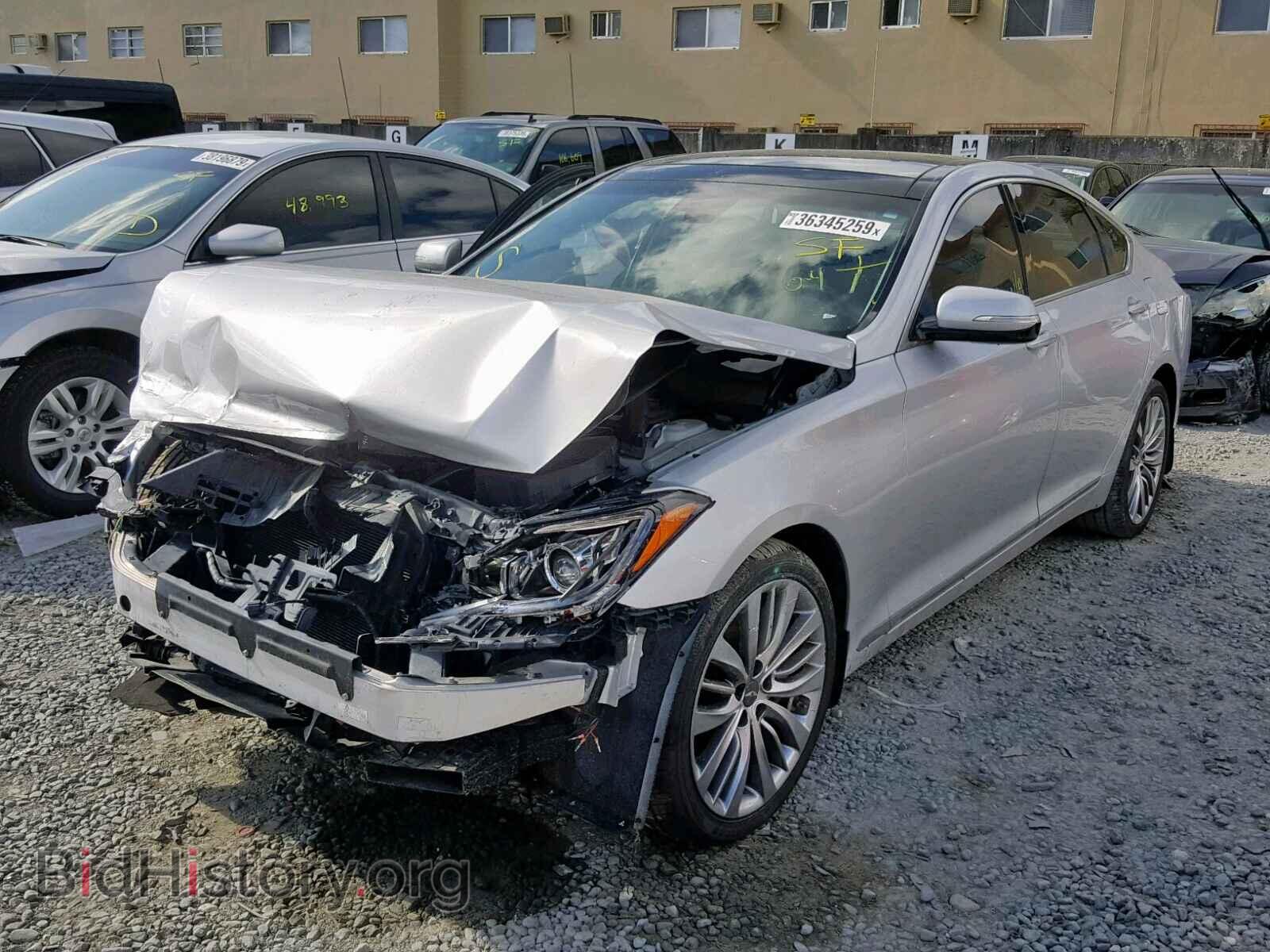 2015 HYUNDAI GENESIS - VIN: KMHGN4JF0FU102468 - Фото 2