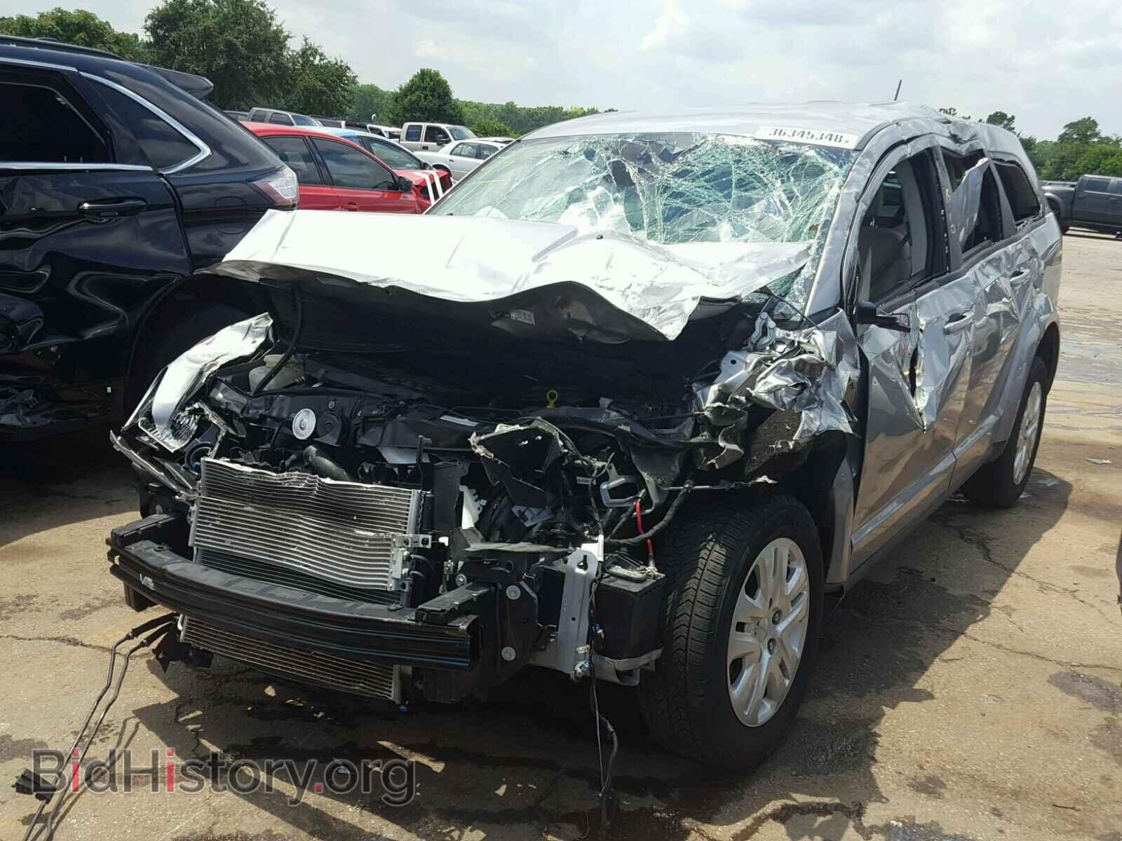 2015 DODGE JOURNEY SE - VIN: 3C4PDCAB7FT591914 - Фото 2