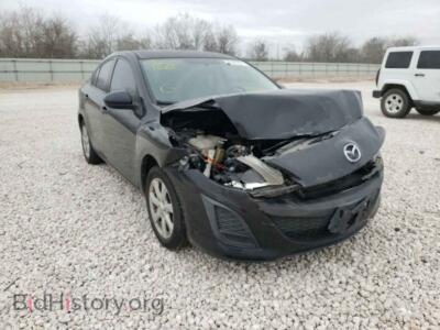 2011 Mazda 3 3 I, черный — VIN JM1BL1VF3B1372321, Copart
