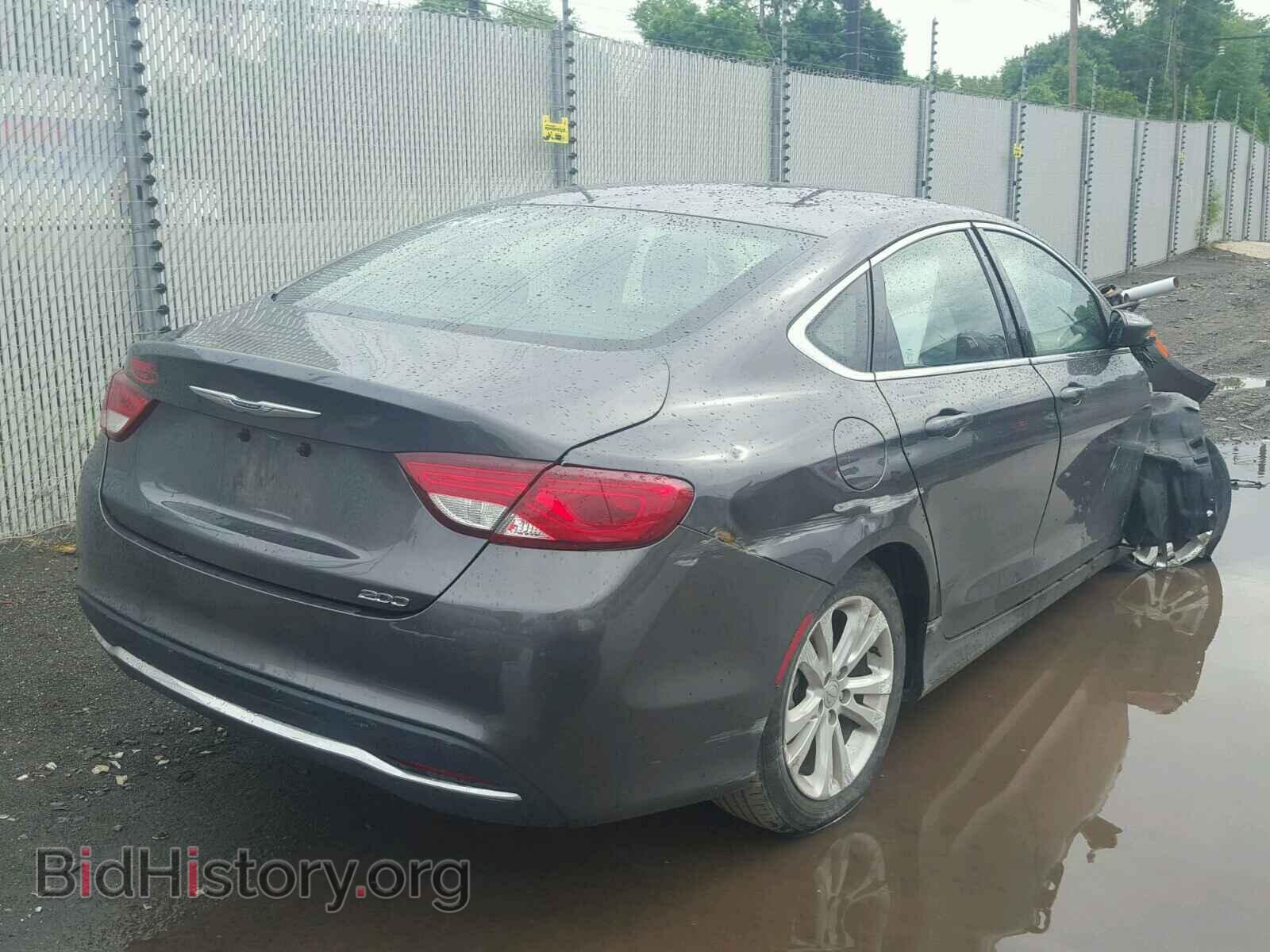 2015 CHRYSLER 200 - VIN: 1C3CCCAB7FN752865 - Photo 4