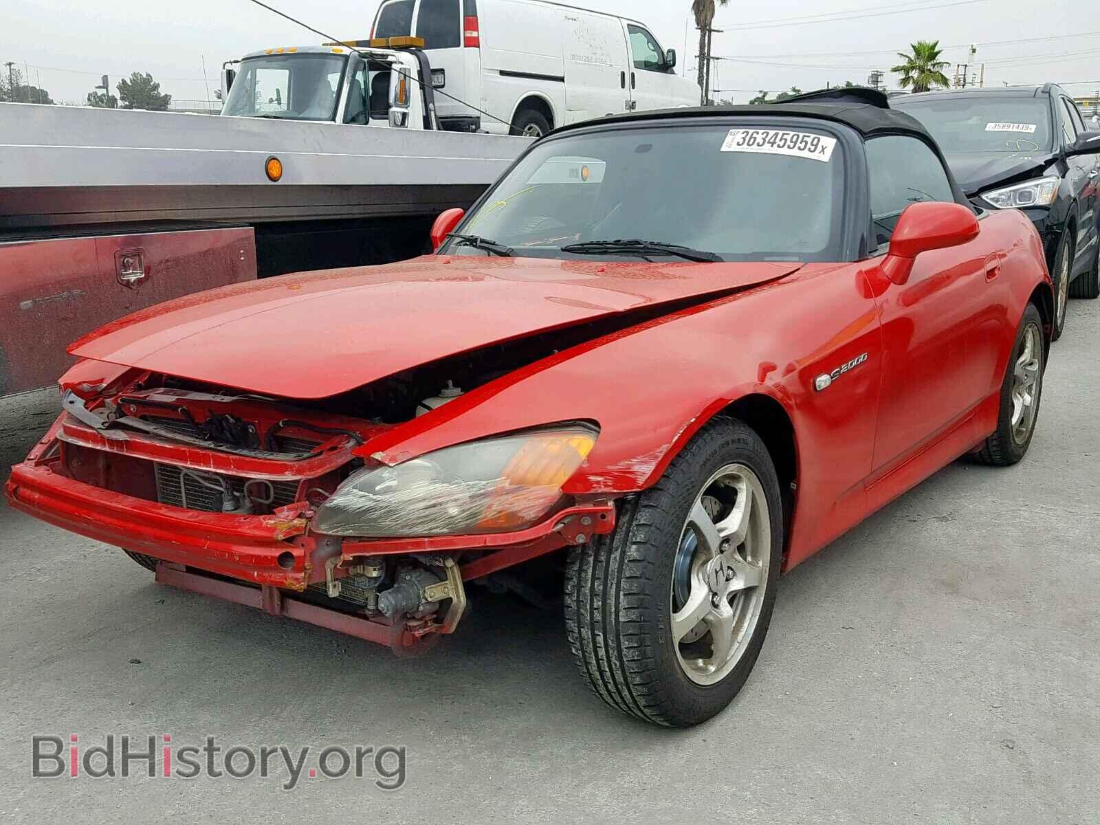 2002 HONDA S2000 - VIN: JHMAP11472T008829 - Фото 2