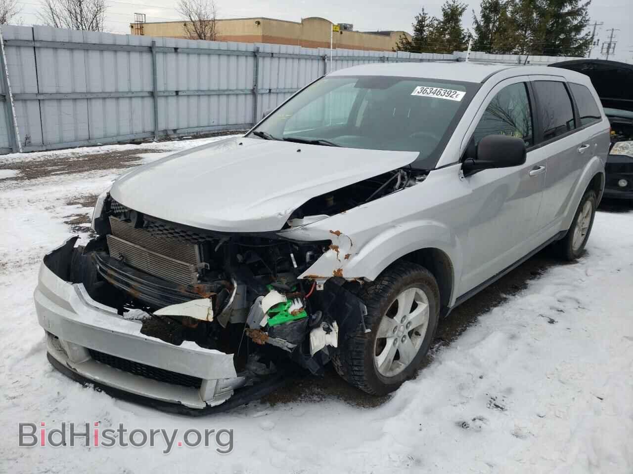 2014 DODGE JOURNEY - VIN: 3C4PDCAB0ET303083 - Фото 2