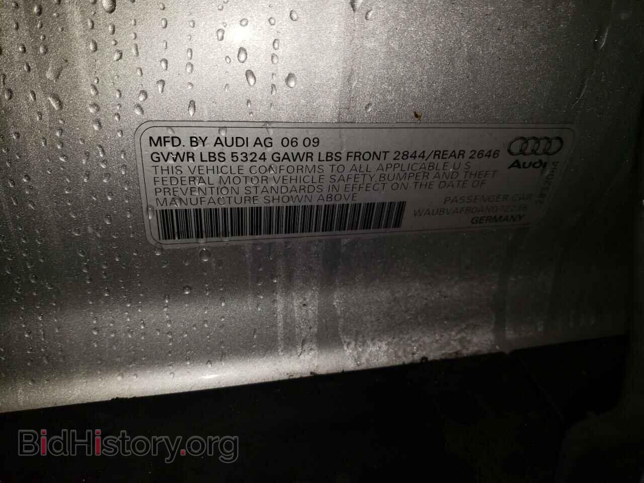 2010 AUDI A6 - VIN: WAUBVAFB0AN012238 - Фото 10