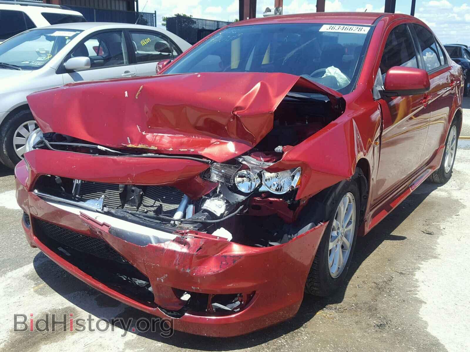 2012 MITSUBISHI LANCER - VIN: JA32U2FU8CU026358 - Фото 2