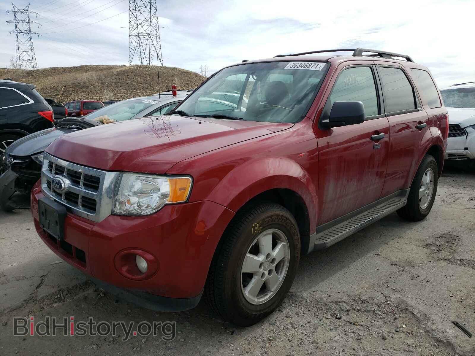 2011 FORD ESCAPE - VIN: 1FMCU9D72BKB53009 - Фото 2