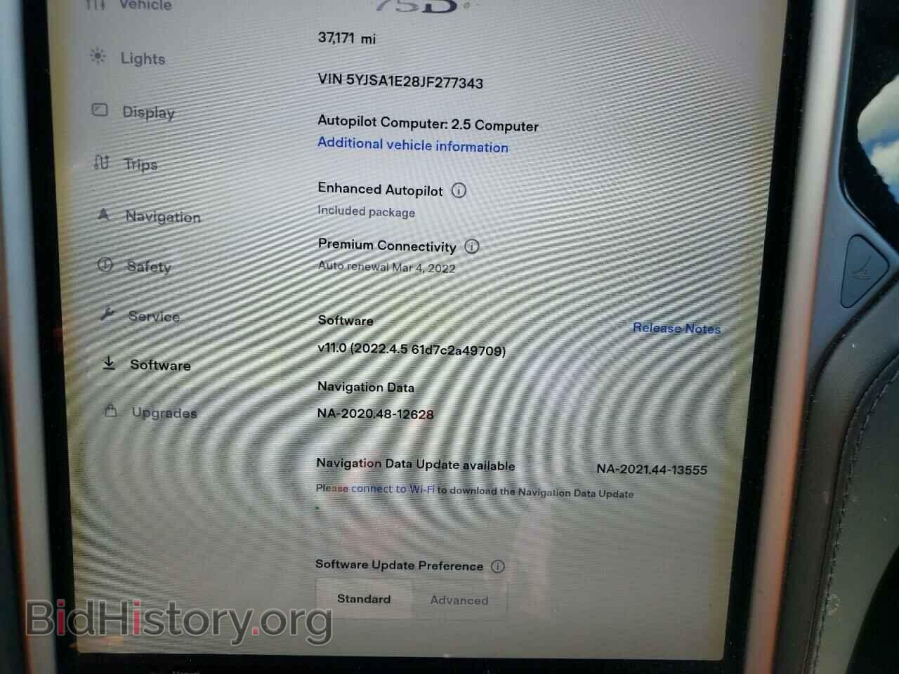 2018 TESLA MODEL S - VIN: 5YJSA1E28JF277343 - Photo 9