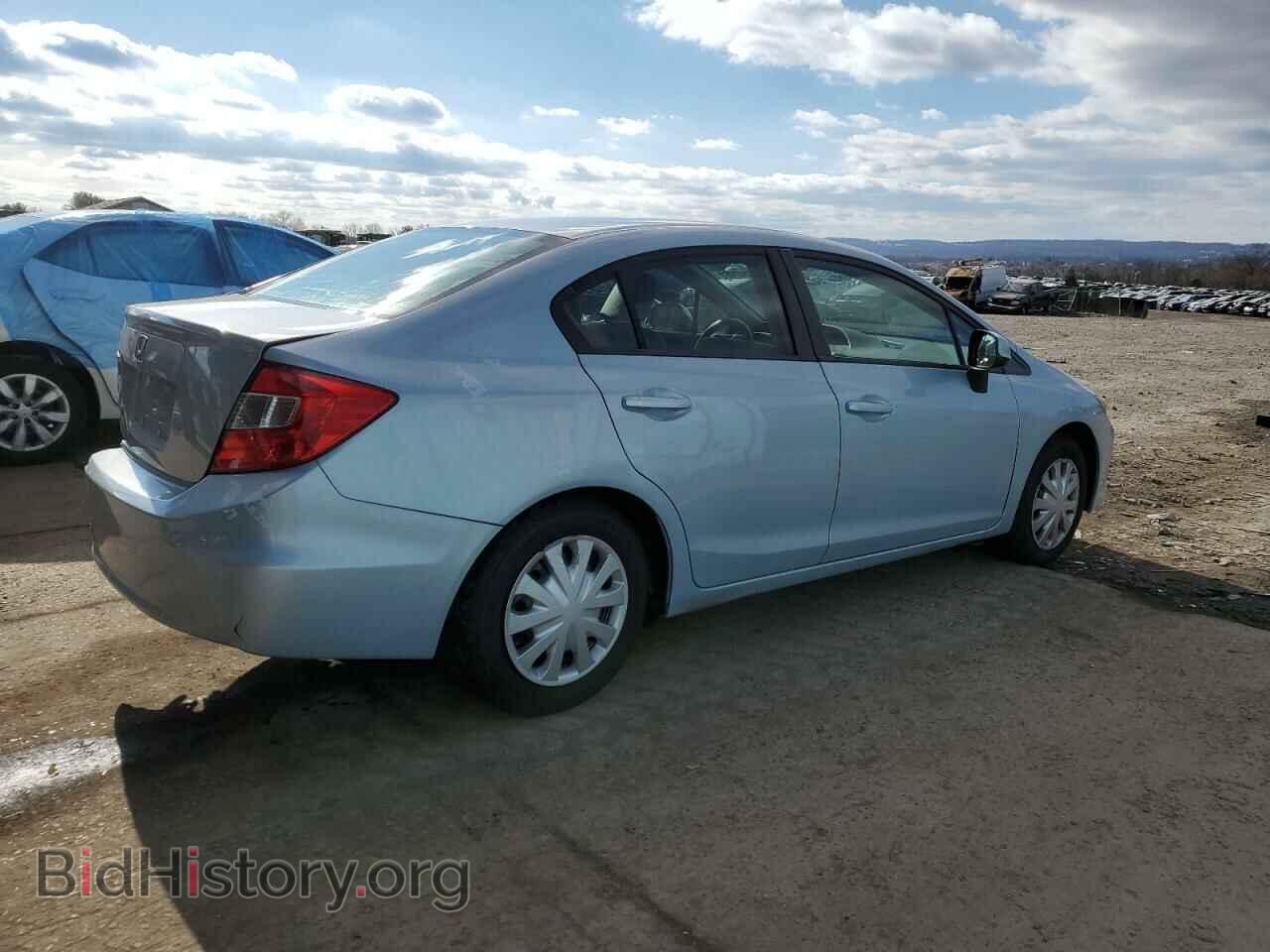 2012 HONDA CIVIC - VIN: 19XFB2F57CE316185 - Фото 3