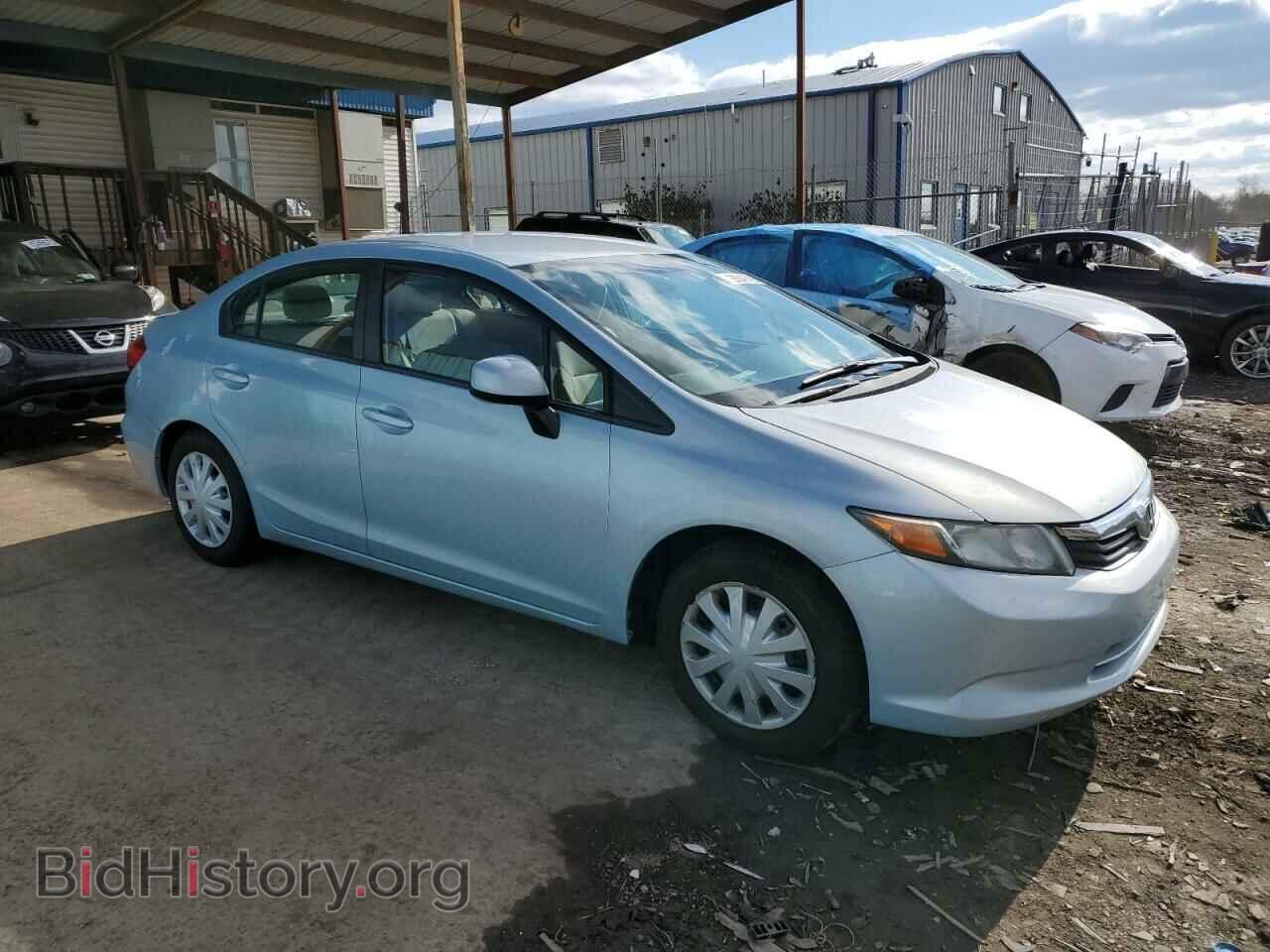 2012 HONDA CIVIC - VIN: 19XFB2F57CE316185 - Фото 4