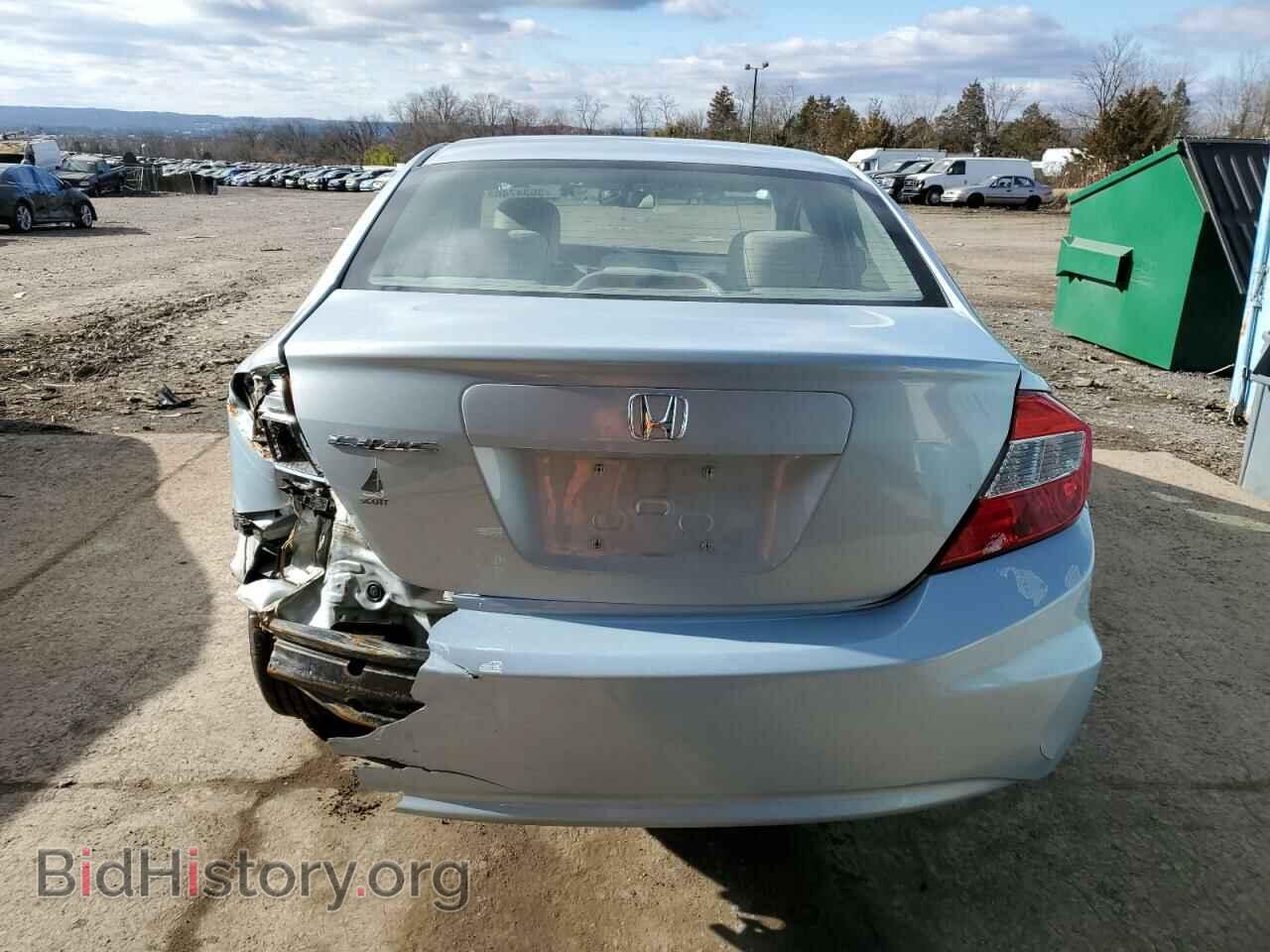 2012 HONDA CIVIC - VIN: 19XFB2F57CE316185 - Фото 6