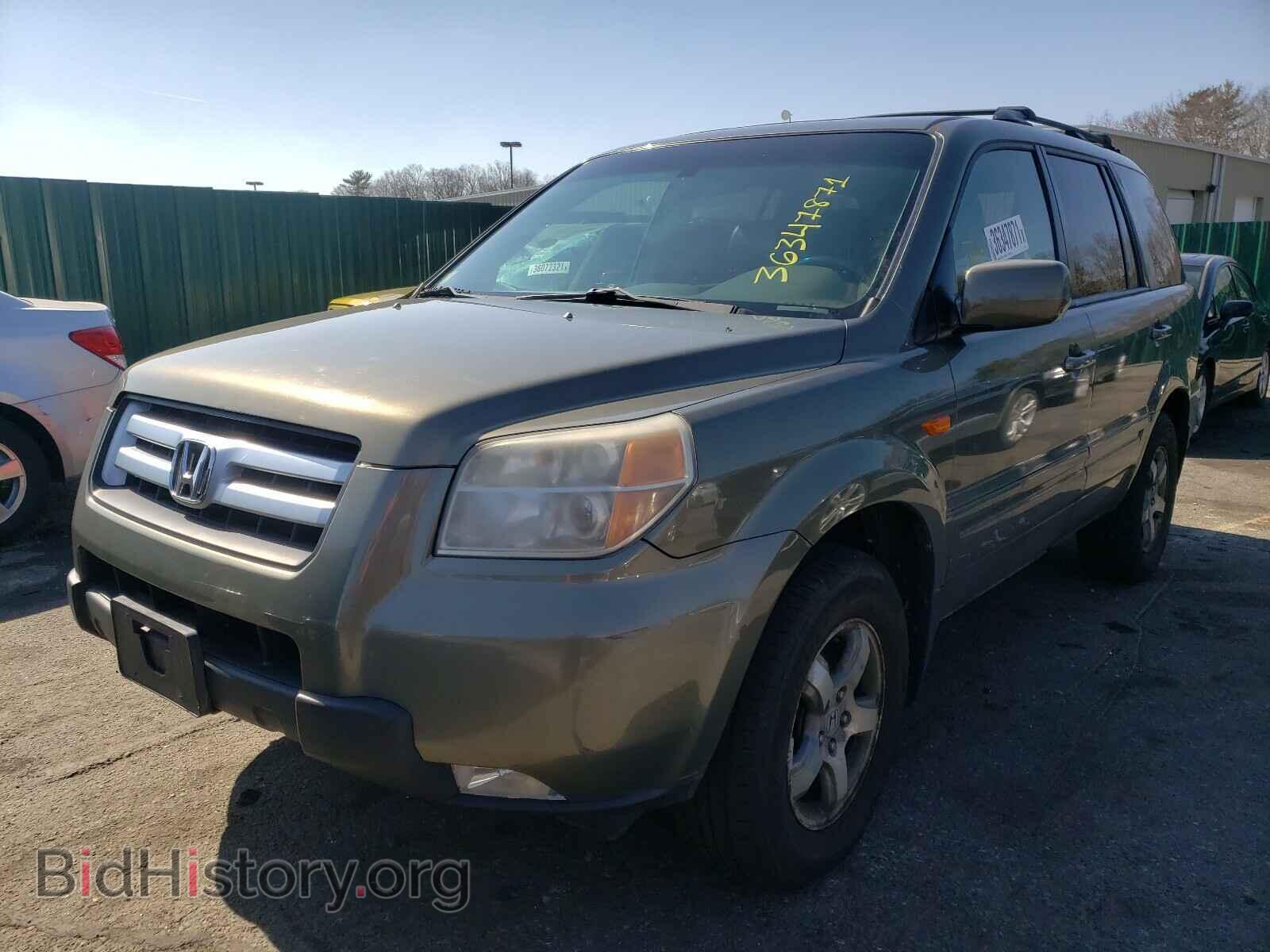 2007 HONDA PILOT - VIN: 2HKYF18557H511403 - Фото 2
