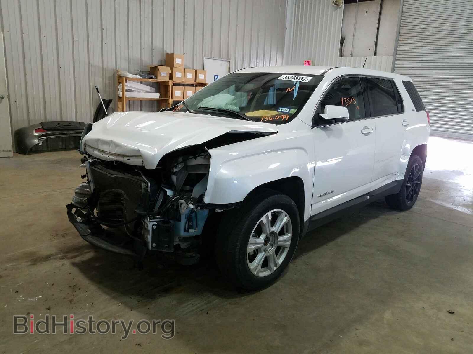 2017 GMC TERRAIN - VIN: 2GKALMEK4H6136099 - Фото 2