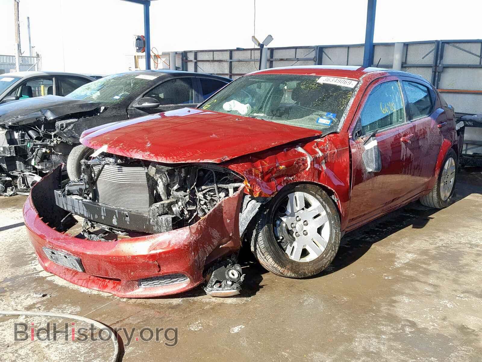 2014 DODGE AVENGER - VIN: 1C3CDZAB4EN199302 - Фото 2