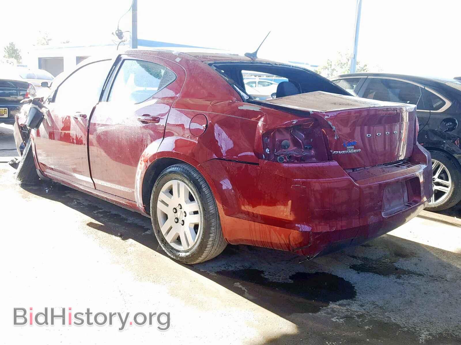 2014 DODGE AVENGER - VIN: 1C3CDZAB4EN199302 - Фото 3