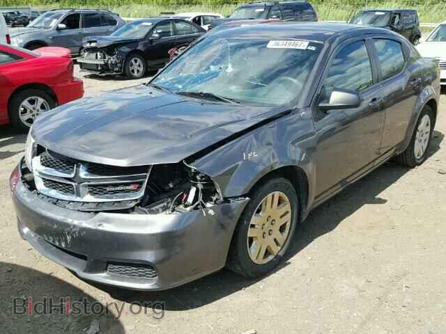 2014 DODGE AVENGER - VIN: 1C3CDZAB3EN190624 - Фото 2