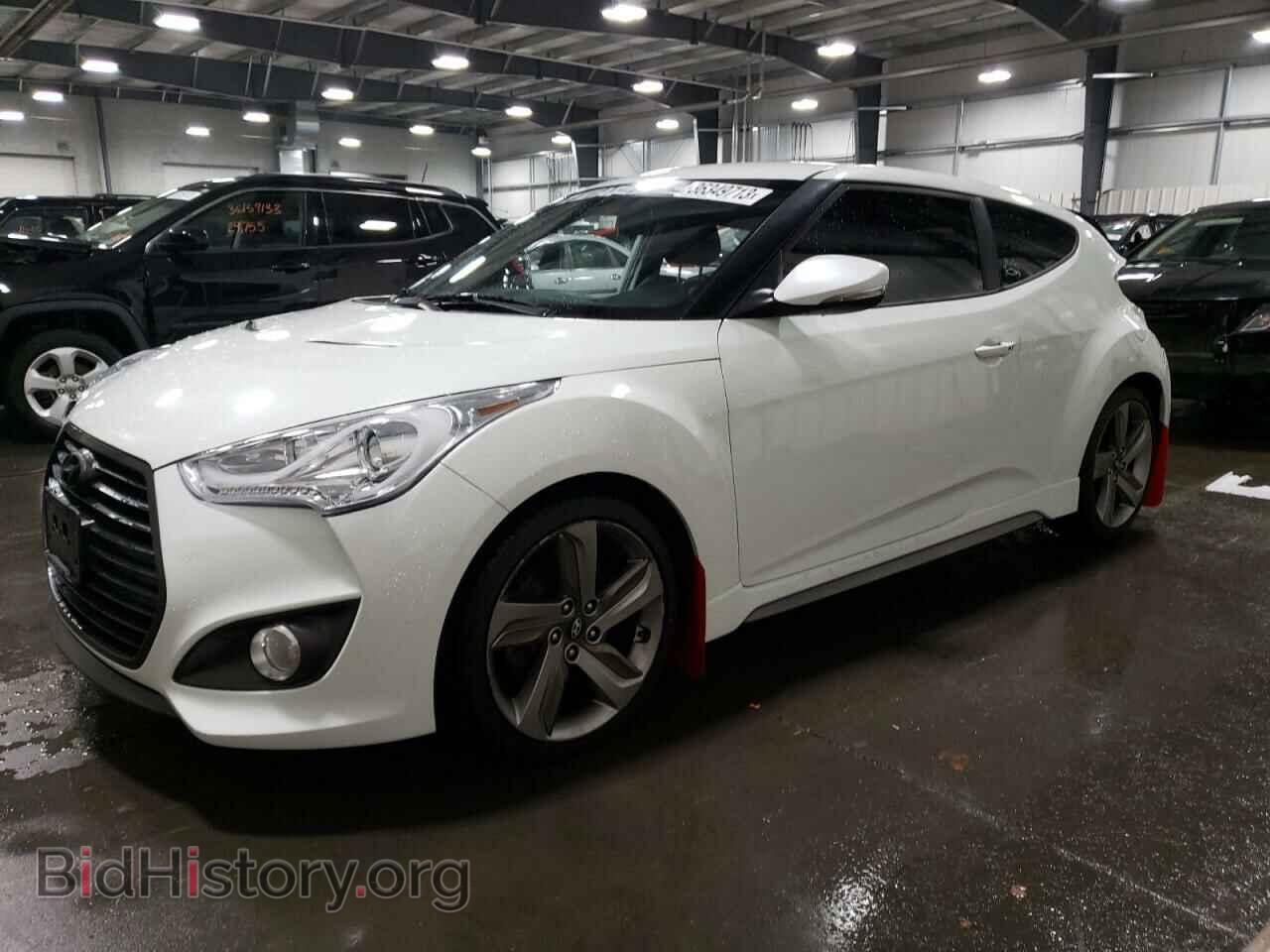 Photo KMHTC6AE2EU184189 - HYUNDAI VELOSTER 2014