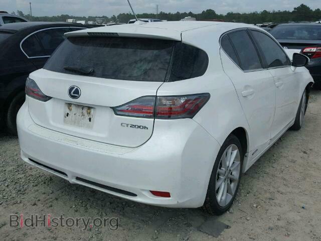 2011 LEXUS CT 200 - VIN: JTHKD5BH4B2035868 - Фото 4