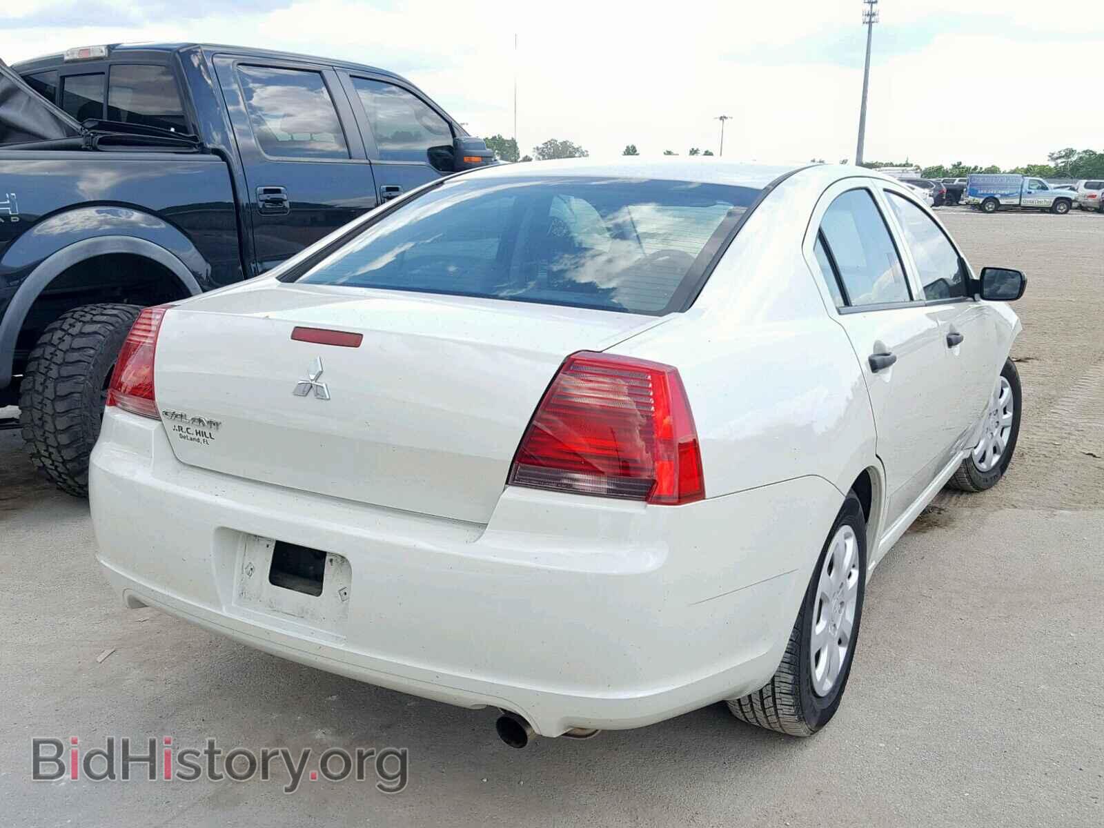 2007 MITSUBISHI GALANT - VIN: 4A3AB26F27E043318 - Фото 4