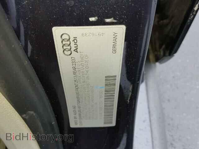 2002 AUDI A4 - VIN: WAULT68E12A176430 - Фото 9